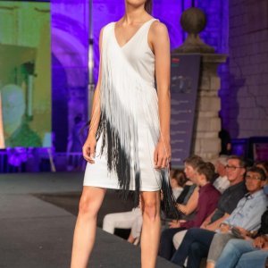 Modna revija Glamour fashion show na Stradunu