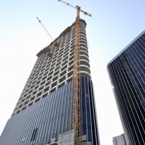 Gradilište najvišeg nebodera u Hrvatskoj