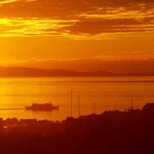 Zalazak sunca u Splitu