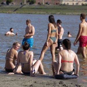 Osijek: Kupalište na Dravi