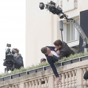Snimanje TV serije 'Agent Hamilton' na balkonu hotela Esplanade