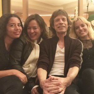 Karis Jagger, Jade Jagger, Mick Jagger, Georgia May Jagger, Elizabeth Jagger