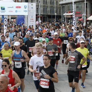 Gradonačelnik Zagreba Tomislav Tomašević sudjelovao u Zagrebačkom maratonu