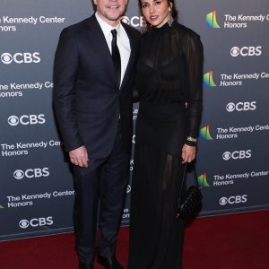 Matt Damon i Luciana Barroso