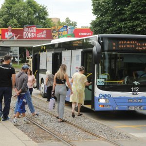 Zaustavljen tramvajski promet u Osijeku