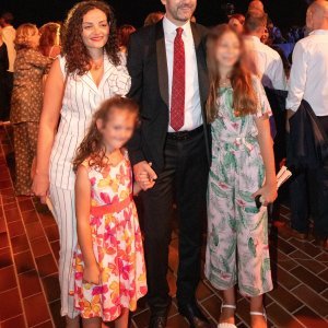 Mato Franković s obitelji