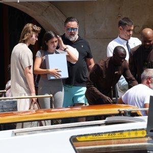 Russell Crowe s obitelji posjetio Veneciju