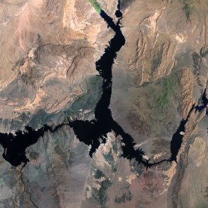 Rekordno niska razina jezera Mead 23. svibnja 2016.