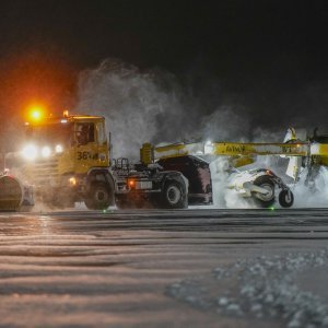 Snijeg stvara probleme u Oslu