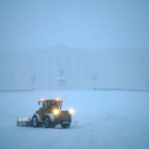 Snijeg stvara probleme u Oslu