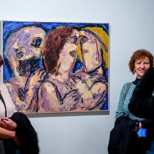 Otvorenje izložbe slika i crteža umjetnika Đure Sedera
