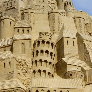 Detalji najvišeg pješčanog dvorca na svijetu (17)