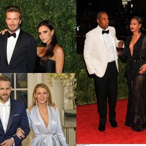 Viktoria i David Beckham, Beyoncé i Jay Z i Blake Lively i Ryan Reynolds