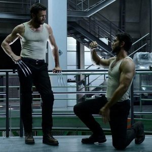Hugh Jackman i Daniel Stevens u 'Wolverineu'