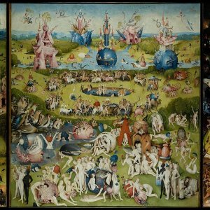 Hieronymus Bosch, 'Vrt naslade', 1450.-1516.