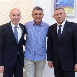 Damir Krstičević, Stipe Božić i Ante Gotovina