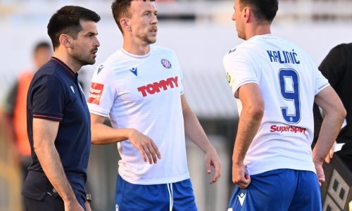 Jure Ivanković, Ivan Perišić i Nikola Kalinić NK Hajduk