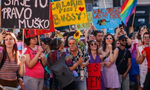 Pogledajte šarenu ekipu na Split Prideu: 'Unormalilo se društvo'