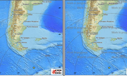Potres magnitude 7,5 pogodio Drakeov prolaz kod Južne Amerike: Čile izdao upozorenje na tsunami