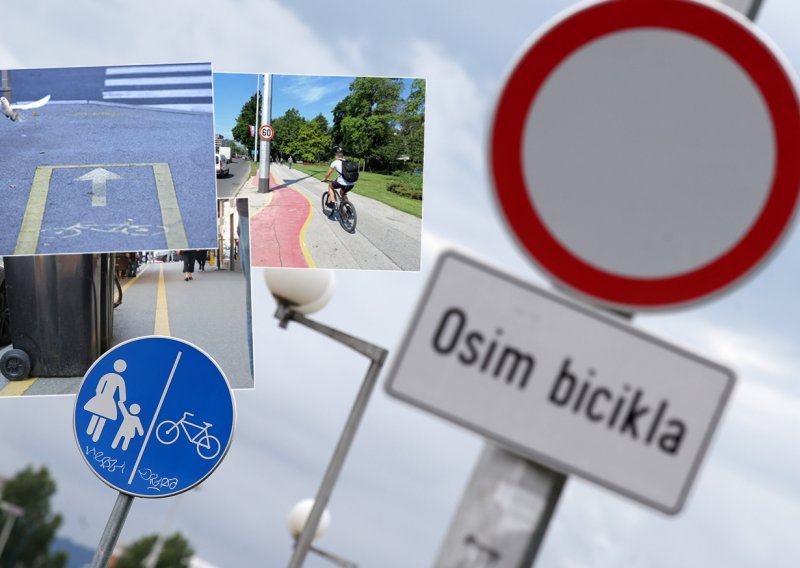 [VIDEO/FOTO] Pazi! Terasa, stup, šaht, kraj staze: Zagrebačke biciklističke staze su prepune nagaznih mina. Provozali smo se i uvjerili u to