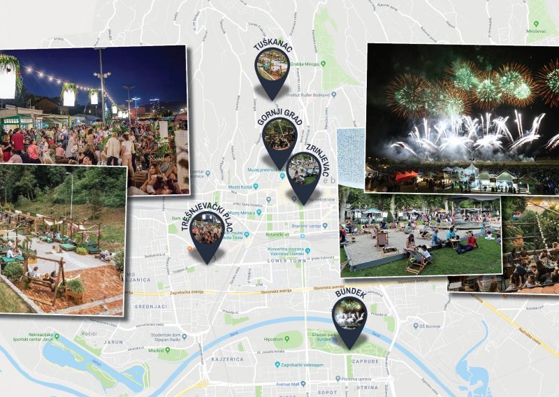 Ljeto u Zagrebu: Otkrivamo kakve vas poslastice i manifestacije očekuju narednih mjeseci u metropoli