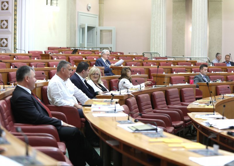 Sabor bez glasovanja, raspravlja se o imenovanjima i Zakonu o kaznenom postupku