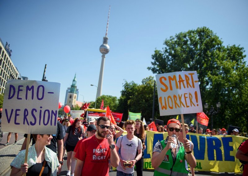 Masovni prosvjed u Berlinu: Radnici zahtijevaju pravedniju i održiviju ekonomiju
