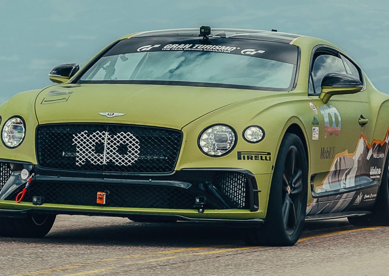 Na putu prema oblacima: Bentley Continental GT postavio je novi rekord