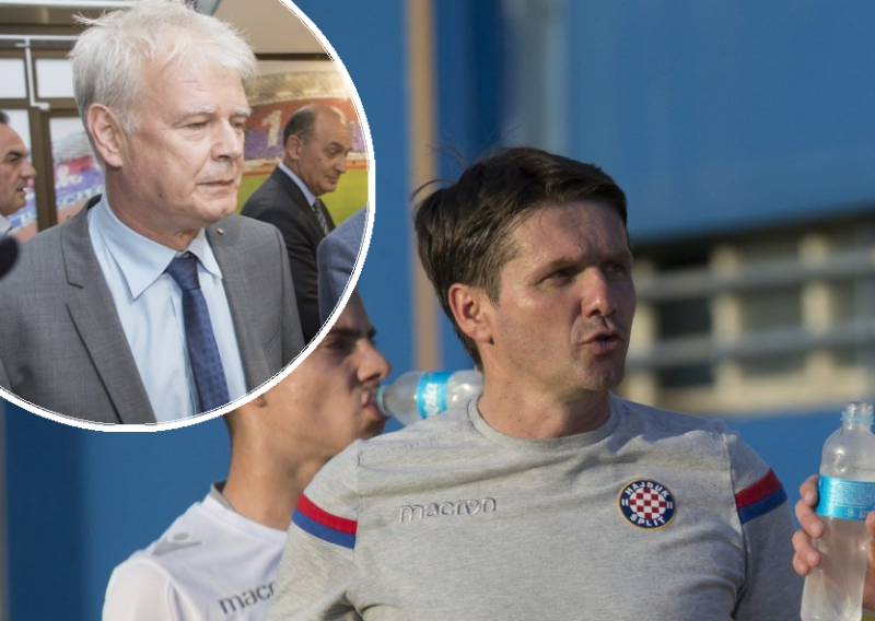 Kriza u Hajduku; nenadan Brbićev potez koji bi mogao odrediti sudbinu nezadovoljnog trenera Oreščanina