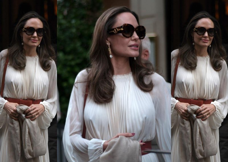 Glamur u Parizu: Angelina Jolie ne skida osmijeh s lica