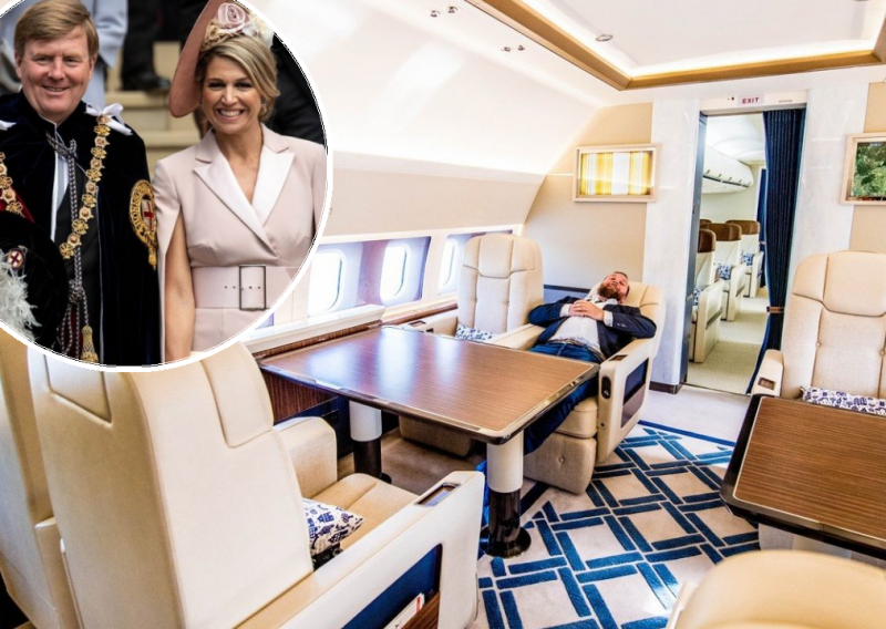 Zavirite u novi, luksuzno opremljeni zrakoplov kraljevske obitelji