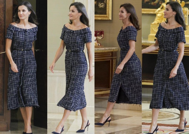 Kraljica Letizia goste je dočekala u elegantnoj haljini koju si može priuštiti baš svatko