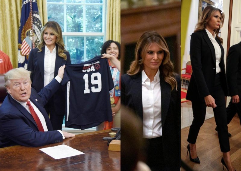 Melania Trump plijenila elegancijom u bezvremenskim modnim komadima