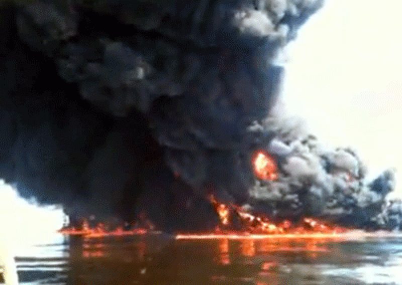 BP pali naftu u Meksičkom zaljevu