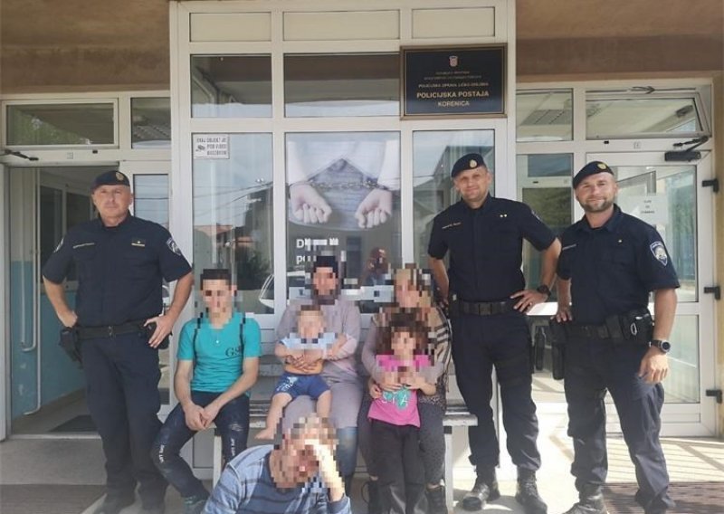 Policija na Plješevici spasila šest iscrpljenih migranata