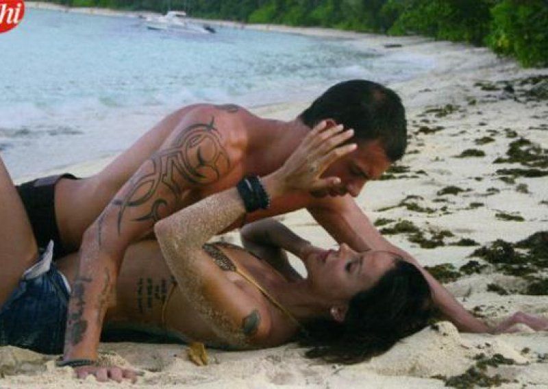Nina Morić i Martin simulirali seks na plaži