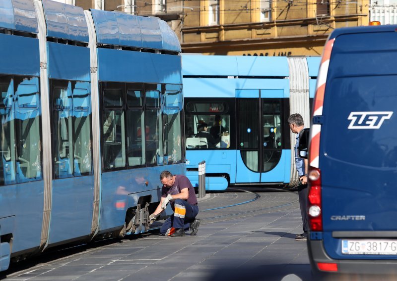 [FOTO] Kvar tramvaja u centru Zagreba izazvao gužve u prometu