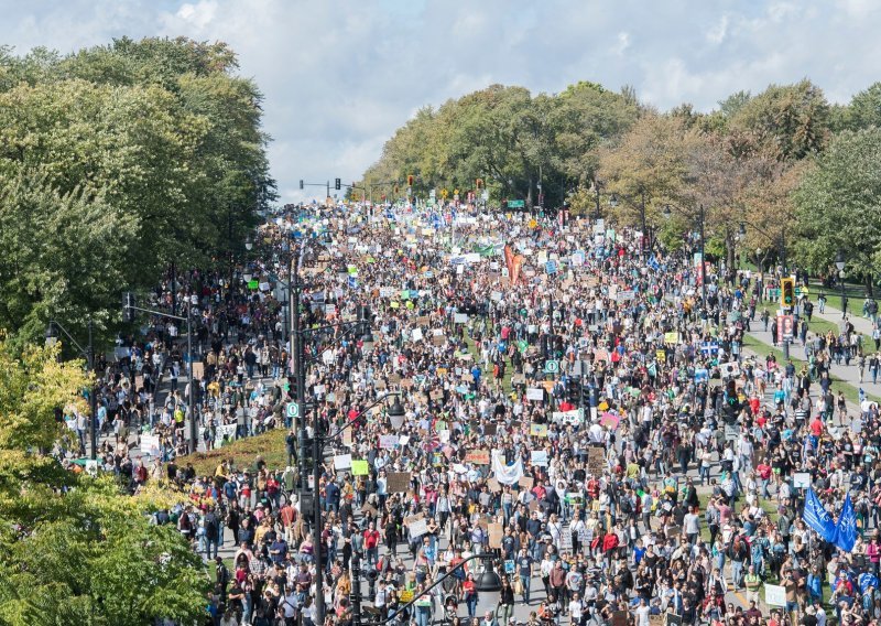 Greta Thunberg u Montrealu povela novi krug klimatskog štrajka
