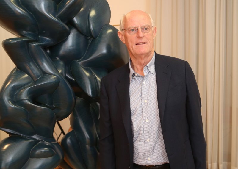 Britanski kipar Tony Cragg u Splitu: 'Umjetnik koji će u budućnosti zacijelo postati klasik'