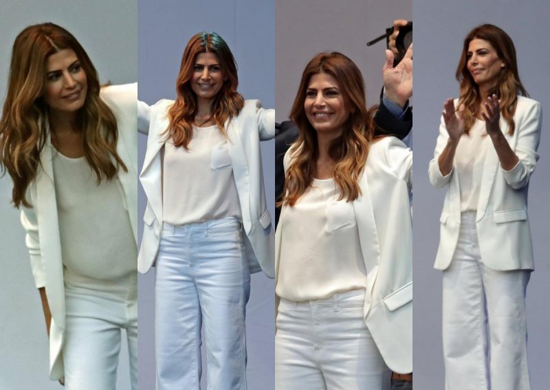 Lijepa prva dama Argentine zablistala u bijelom: Stajling začinila Zarinim sakoom od 500 kuna