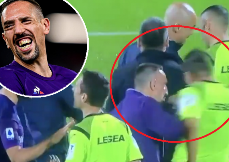 Franck Ribery izgubio živce nakon poraza; kamere snimile što je napravio sucu i sad ga čeka drastična kazna!