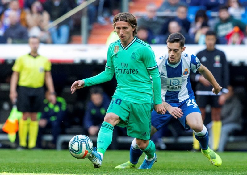 Real se lako obračunao s Espanyolom, Luka Modrić za 'kraljeve' je odigrao 20 minuta