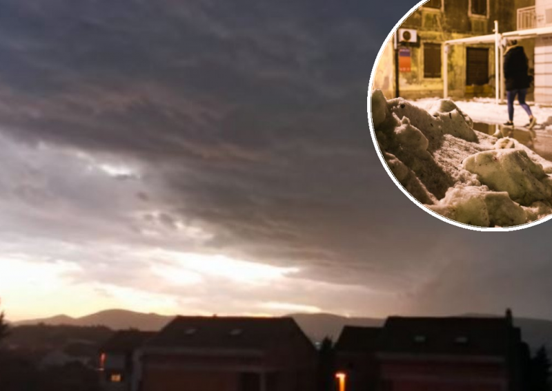 [FOTO / VIDEO] Pogledajte kakva grdosija se nadvila nad Dalmacijom, u Pakoštanima nestvarni prizori
