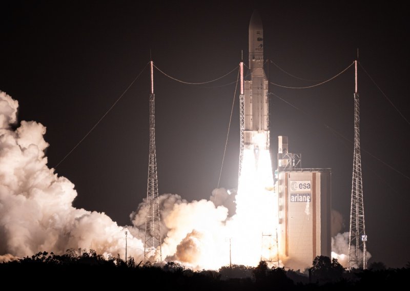 Najveća europska raketa u orbitu može dostaviti desetak tona tereta, a bez nje Europa prije 40 godina ne bi mogla uskočiti u svemirsku utrku