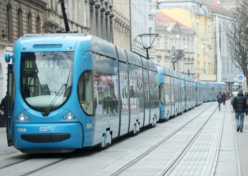 Zbog pada napona zastoj tramvaja u zagrebačkoj Ilici, druge linije voze preusmjereno