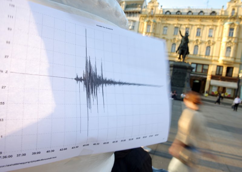 Potres magnitude 3,4 zatresao Zagreb i okolicu