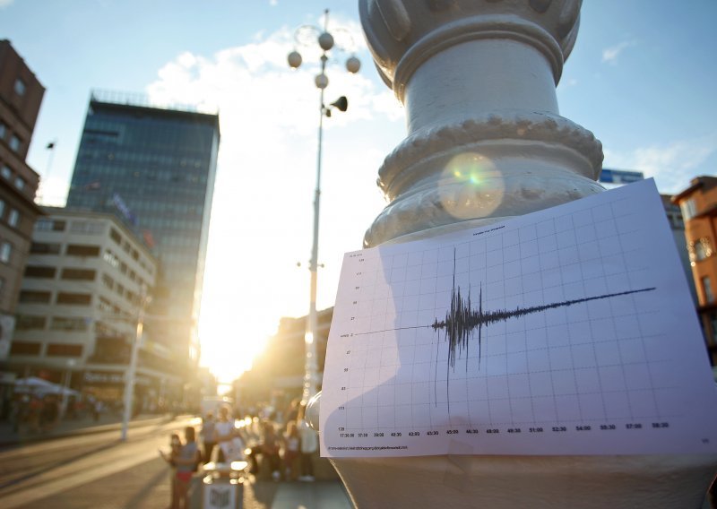 Jak potres jutros zadrmao Hrvatsku; podrhtavanje se osjetilo od Knina do Zadra