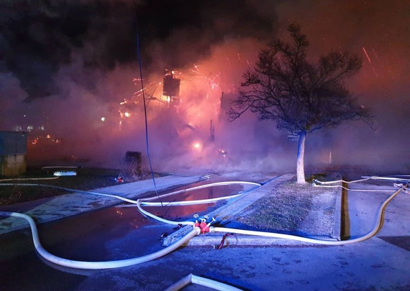Požar u Termama Čatež, dvoje se ljudi nagutalo dima