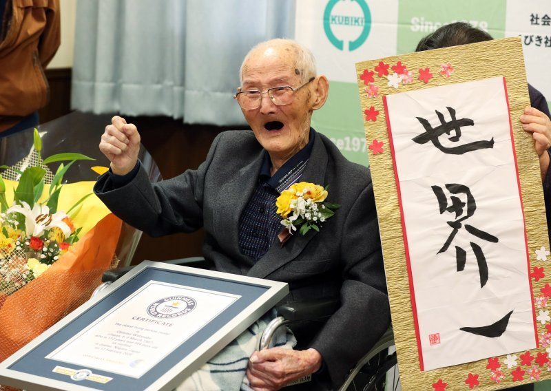 Ovaj Japanac proglašen je najstarijim muškarcem na svijetu