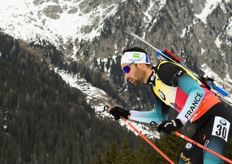 Martin Fourcade 'upucao' jedanaesto zlato na Svjetskom prvenstvu u biatlonu i dostigao legendarnog Norvežanina Bjoerndalena